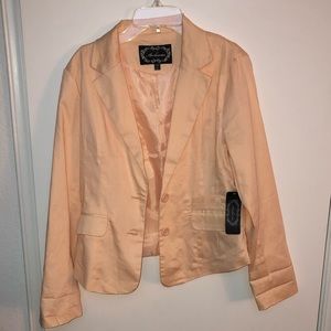 Light peach blazer